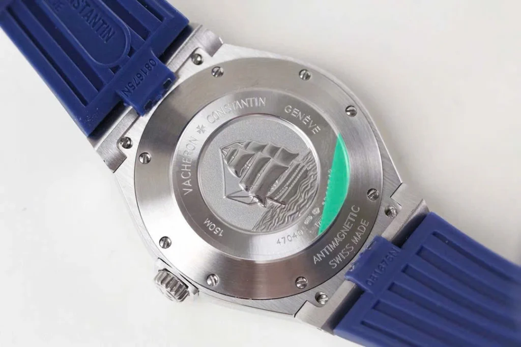 Super Clone Vacheron Constantin Overseas Blue Dial Number Roman 42mm –