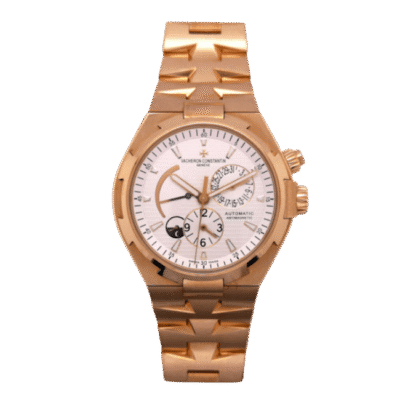 Super Clone Vacheron Constantin Overseas Dual Time 47450 42mm White Dial