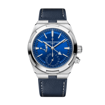 Super Clone Vacheron Constantin Overseas Dual Time 7900V 41mm Blue Dial