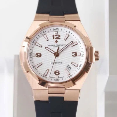 Super Clone Vacheron Constantin Overseas Rose Gold White Dial Number Roman 42mm