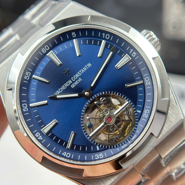 Super Clone Vacheron Constantin Steel — side profile