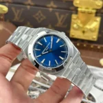 Super Clone Vacheron Constantin Blue Dial Steel