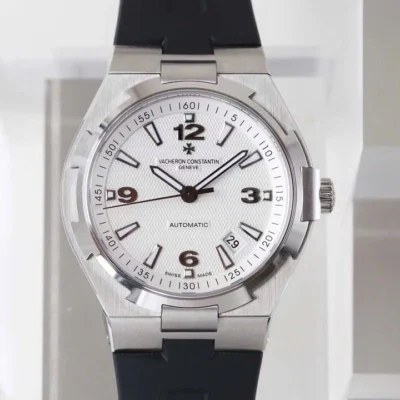 Super Clone Vacheron Constantin Overseas White Dial Number Roman 42mm