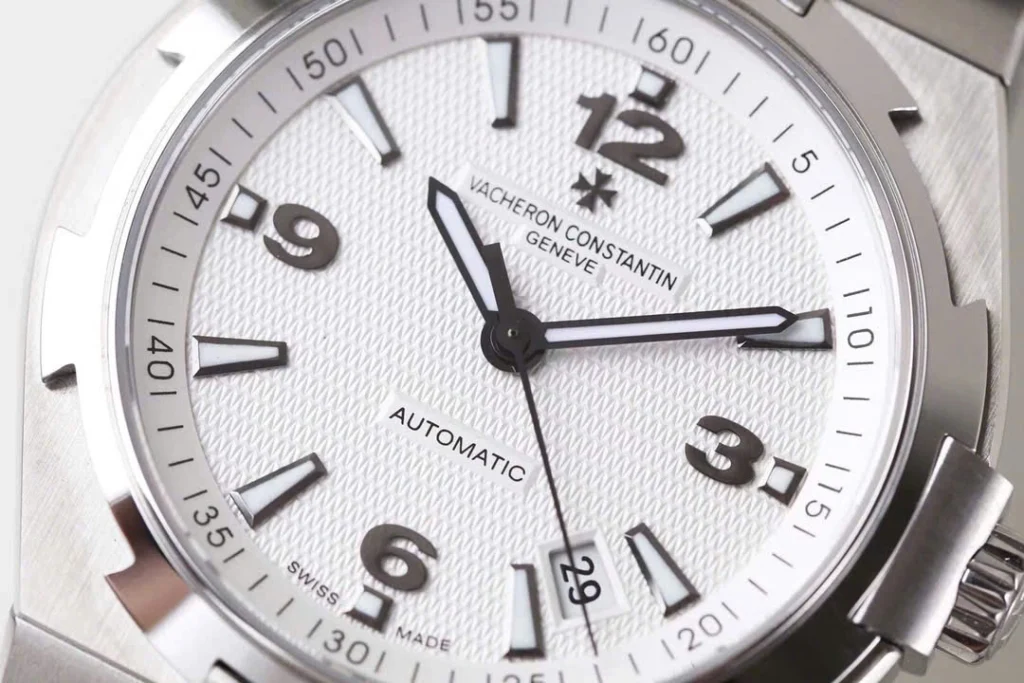 Super Clone Vacheron Constantin Overseas White Dial Number Roman 42mm