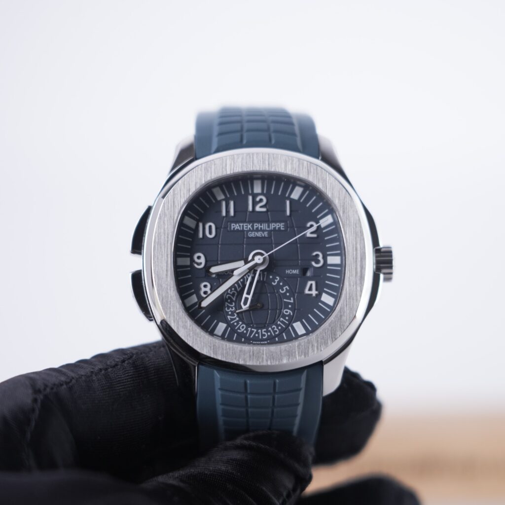 Super Clone Patek Philippe Aquanaut 40mm Rubber Strap Steel 5164G - view 18