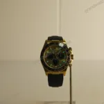 Super Clone Rolex Daytona Golden Dial 126518LN “Pikachu” — case and bezel
