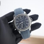 Super Clone Patek Philippe Aquanaut 40mm Rubber Strap Steel 5164G - view 15