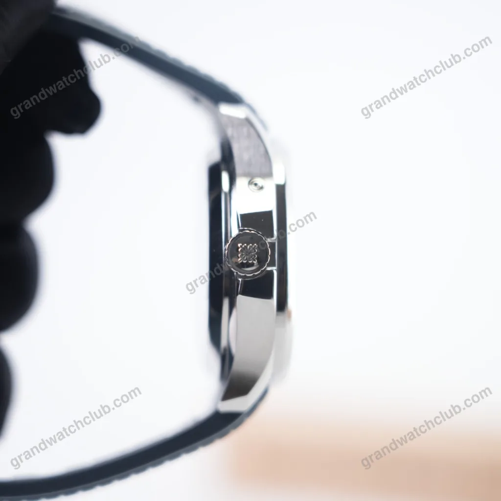 Super Clone Patek Philippe Aquanaut 40mm Rubber Strap Steel 5164G - view 13