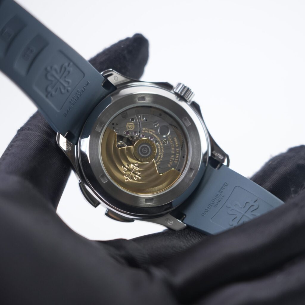 Super Clone Patek Philippe Aquanaut 40mm Rubber Strap Steel 5164G - view 8