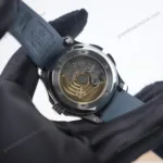Super Clone Patek Philippe Aquanaut 40mm Rubber Strap Steel 5164G - view 7