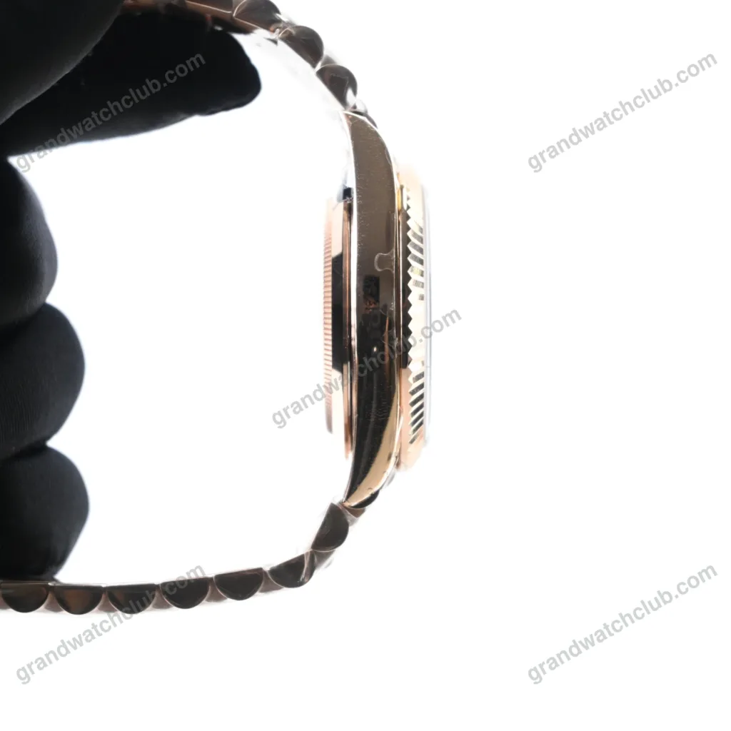Super Clone Rolex Day-Date Chocolate Diamond Dial 228235-0003 40 mm – Swiss SuperClone