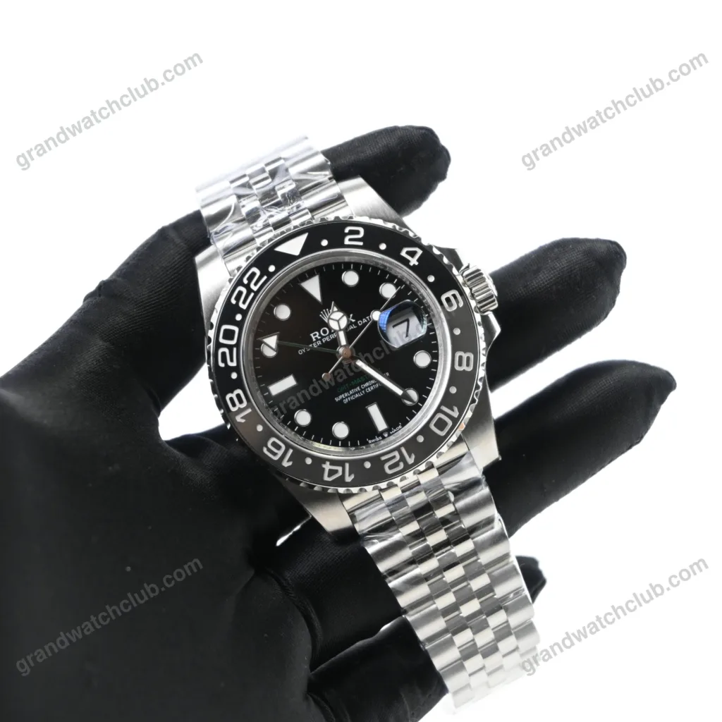 Super Clone Rolex GMT-Master II 126710GRNR “Bruce Wayne” Jubilee 2024 – Swiss SuperClone