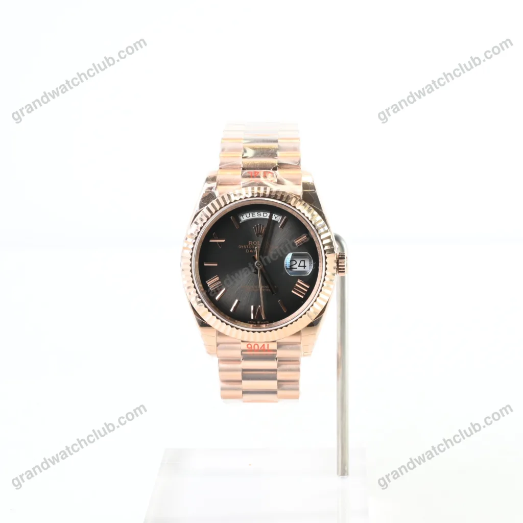 Super Clone Rolex Day-Date Slate Ombré Dial 228235-0055 40 mm – Swiss SuperClone