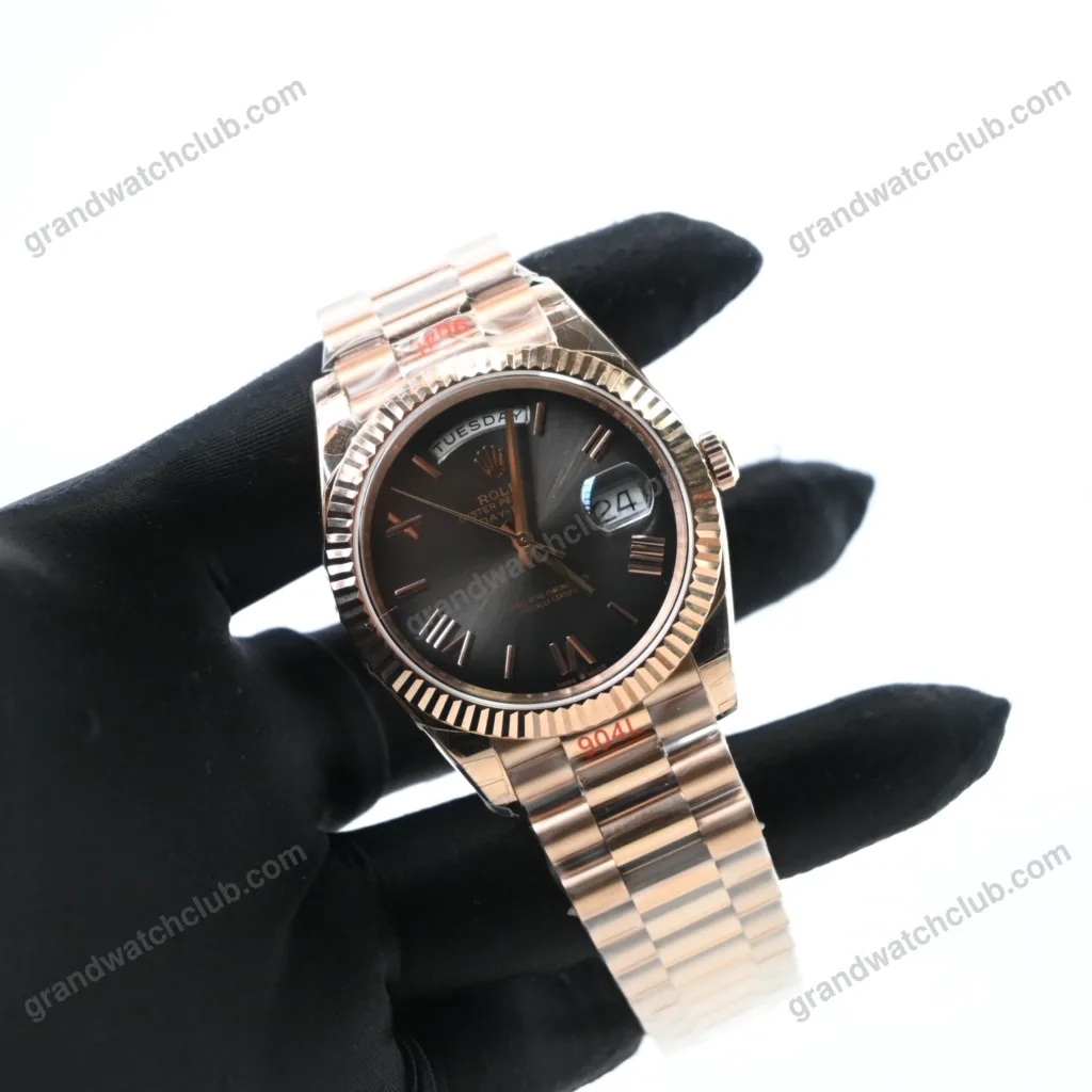 Super Clone Rolex Day-Date Slate Ombré Dial 228235-0055 40 mm – Swiss SuperClone