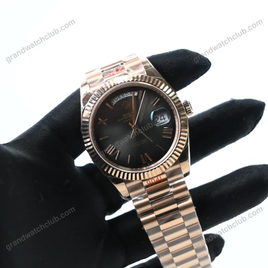 Super Clone Rolex Day-Date Slate Ombré Dial 228235-0055 40 mm – Swiss SuperClone