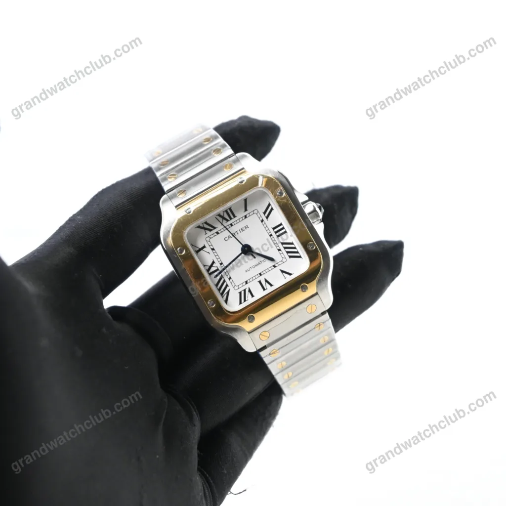 Super Clone Cartier Santos De Cartier Two Tone W2SA0006 35.5mm – Swiss SuperClone