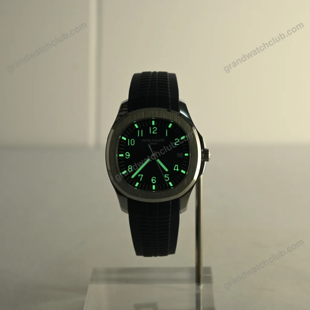 Super Clone Patek Philippe Aquanaut 5168G-001 Blue Rubber Strap – Swiss SuperClone