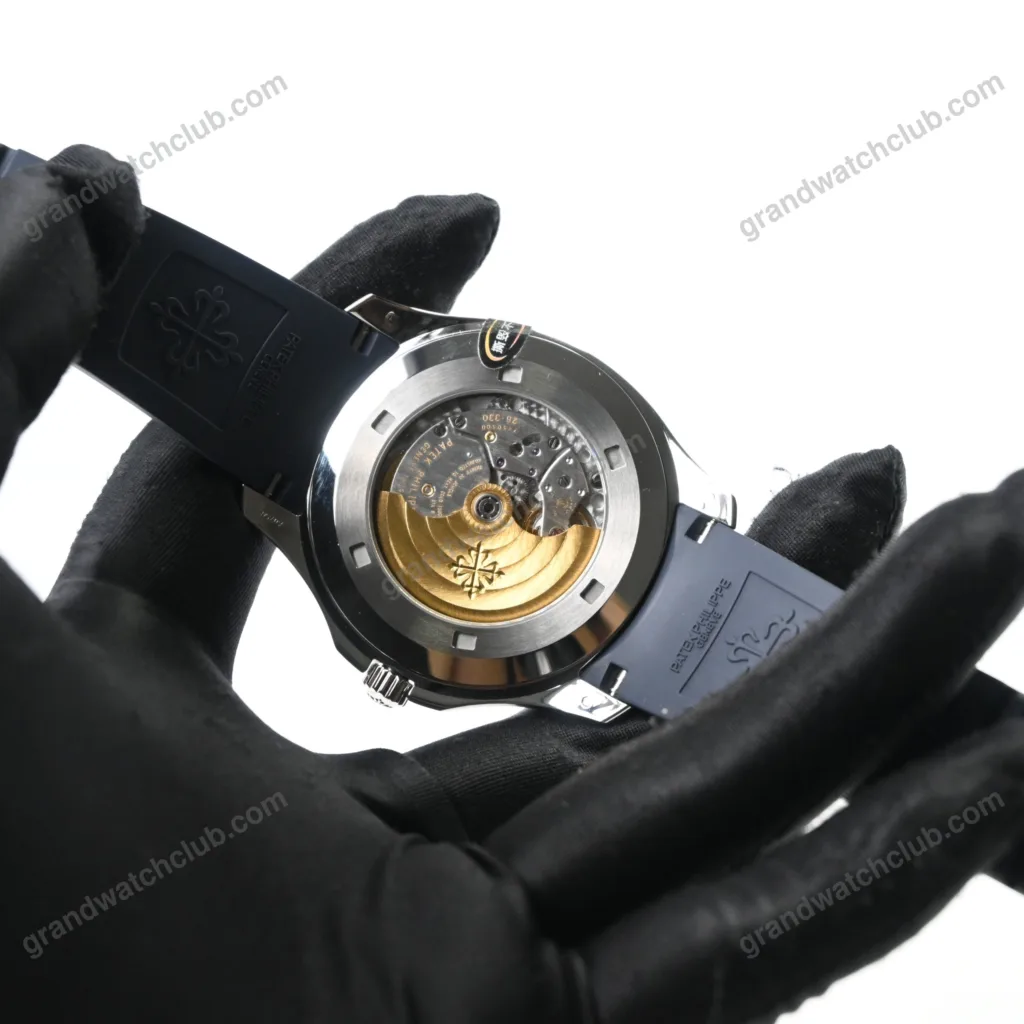 Super Clone Patek Philippe Aquanaut 5168G-001 Blue Rubber Strap – Swiss SuperClone