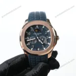 Super Clone Patek Philippe Aquanaut 5261A Moonphase Tifany Blue Rose 40mm – – Swiss SuperClone