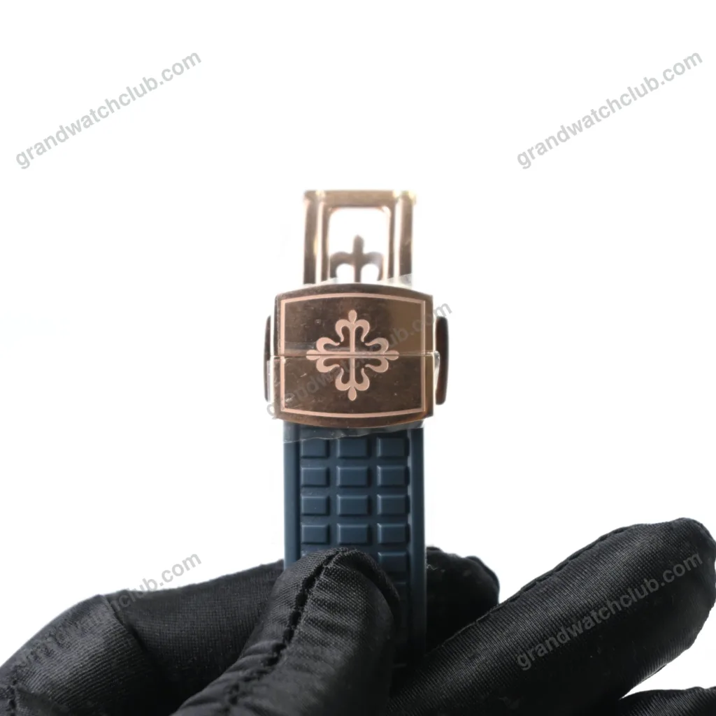 Super Clone Patek Philippe Aquanaut 5261A Moonphase Tifany Blue Rose 40mm – – Swiss SuperClone
