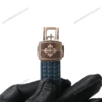 Super Clone Patek Philippe Aquanaut 5261A Moonphase Tifany Blue Rose 40mm – – Swiss SuperClone