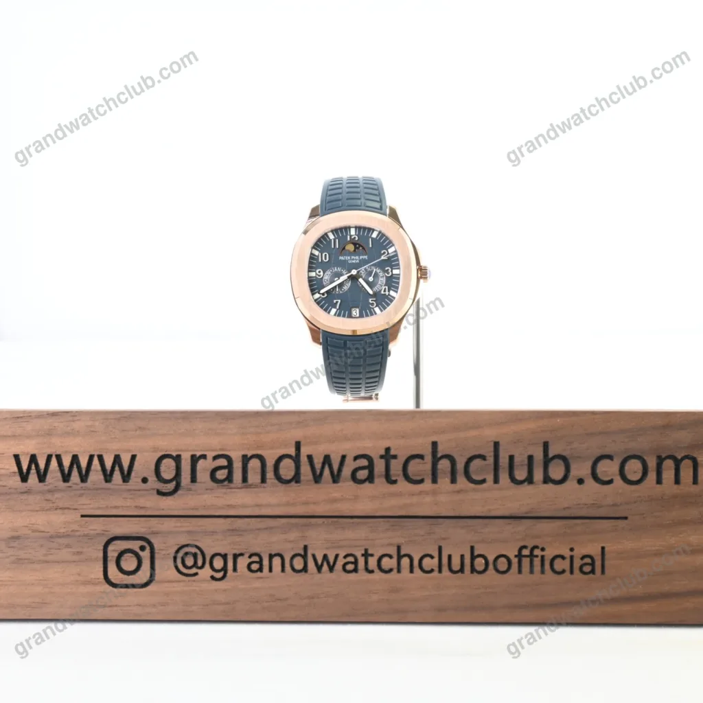 Super Clone Patek Philippe Aquanaut 5261A Moonphase Tifany Blue Rose 40mm – – Swiss SuperClone