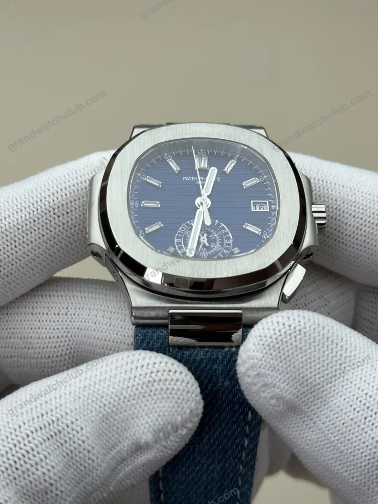 Super Clone Patek Philippe Nautilus 40mm Steel Bracelet Steel – Swiss SuperClone 5980.60G.001