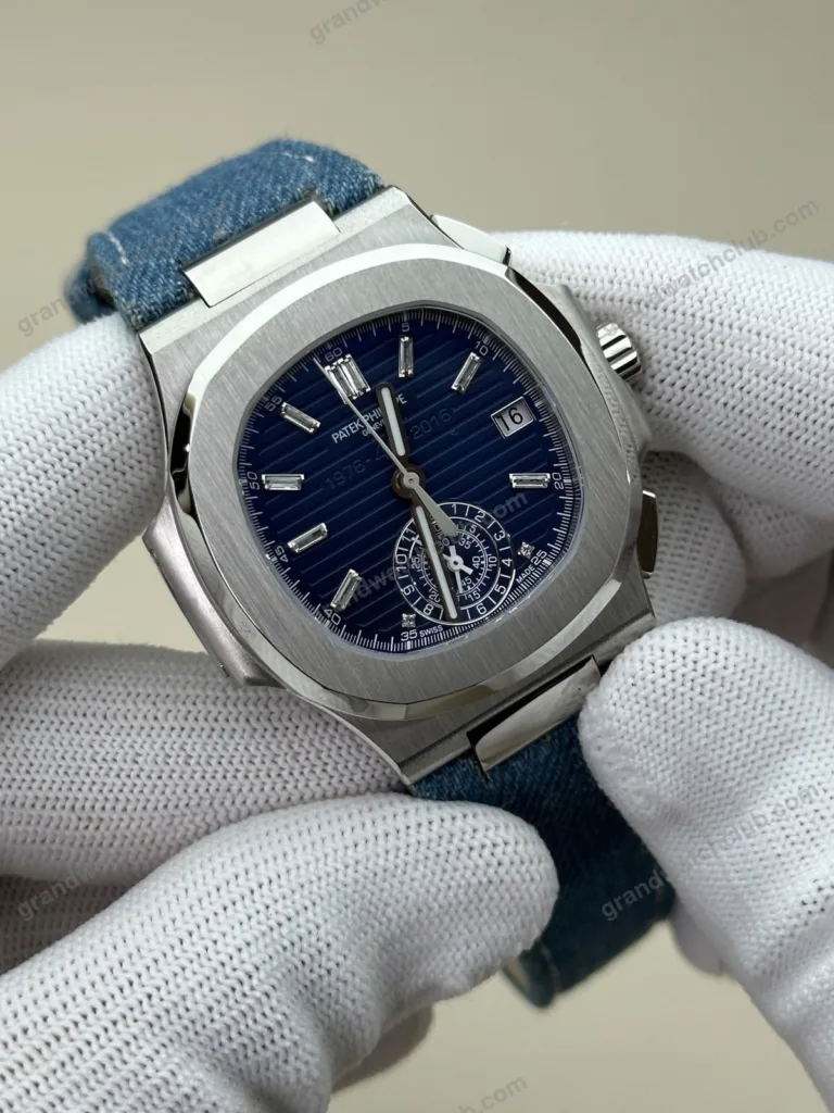 Super Clone Patek Philippe Nautilus 40mm Steel Bracelet Steel – Swiss SuperClone 5980.60G.001