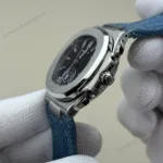 Super Clone Patek Philippe Nautilus 40mm Steel Bracelet Steel – Swiss SuperClone 5980.60G.001