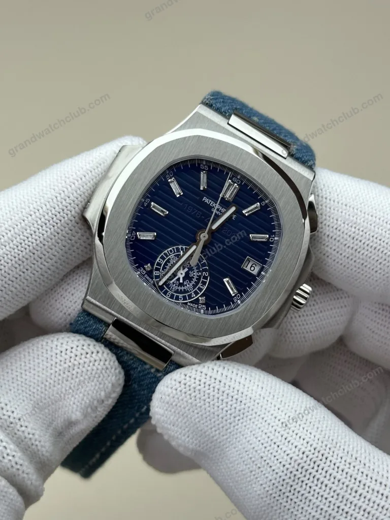 Super Clone Patek Philippe Nautilus 40mm Steel Bracelet Steel – Swiss SuperClone 5980.60G.001