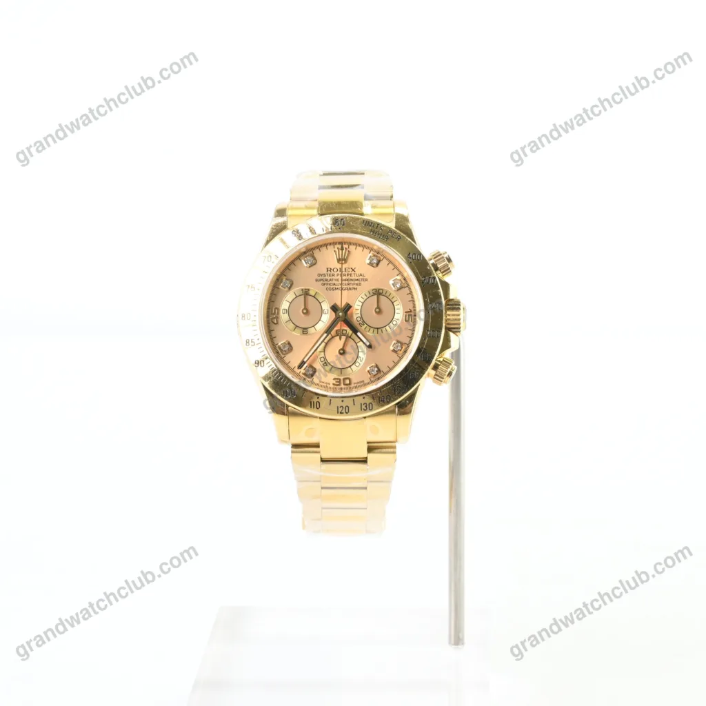 Super Clone Rolex Daytona Champagne Dial 116528 – Swiss SuperClone
