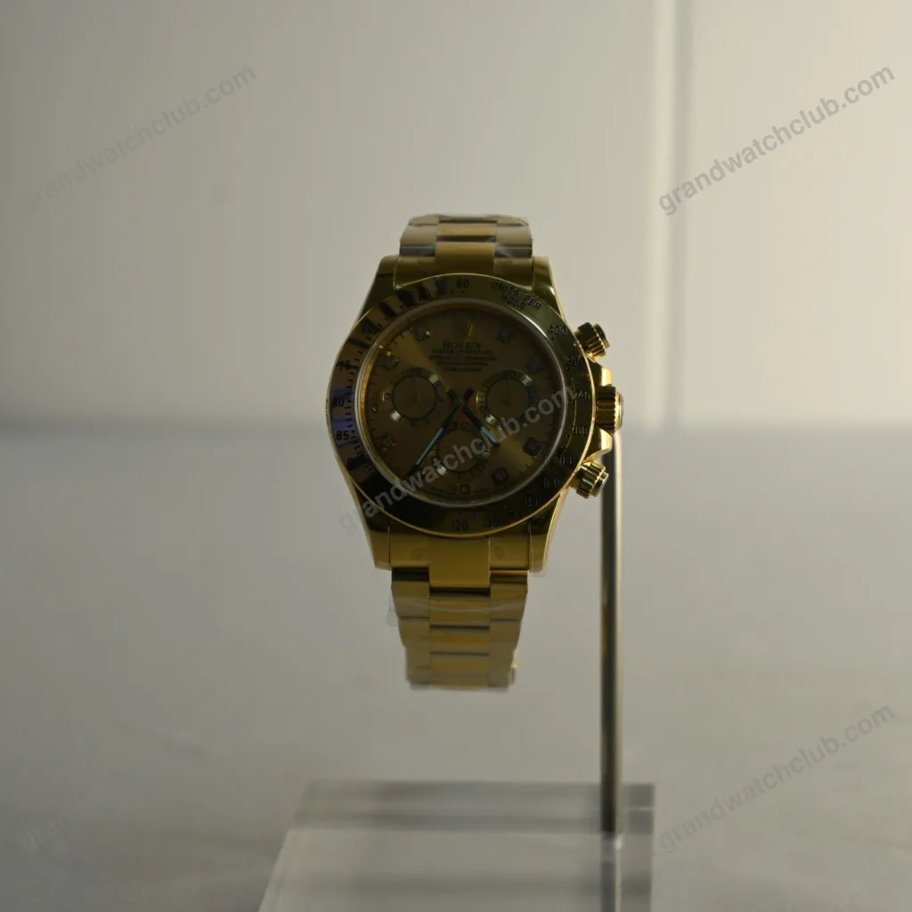 Super Clone Rolex Daytona Champagne Dial 116528 – Swiss SuperClone