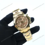 Super Clone Rolex Daytona Champagne Dial 116528 – Swiss SuperClone