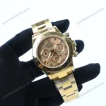 Super Clone Rolex Daytona Champagne Dial 116528 – Swiss SuperClone