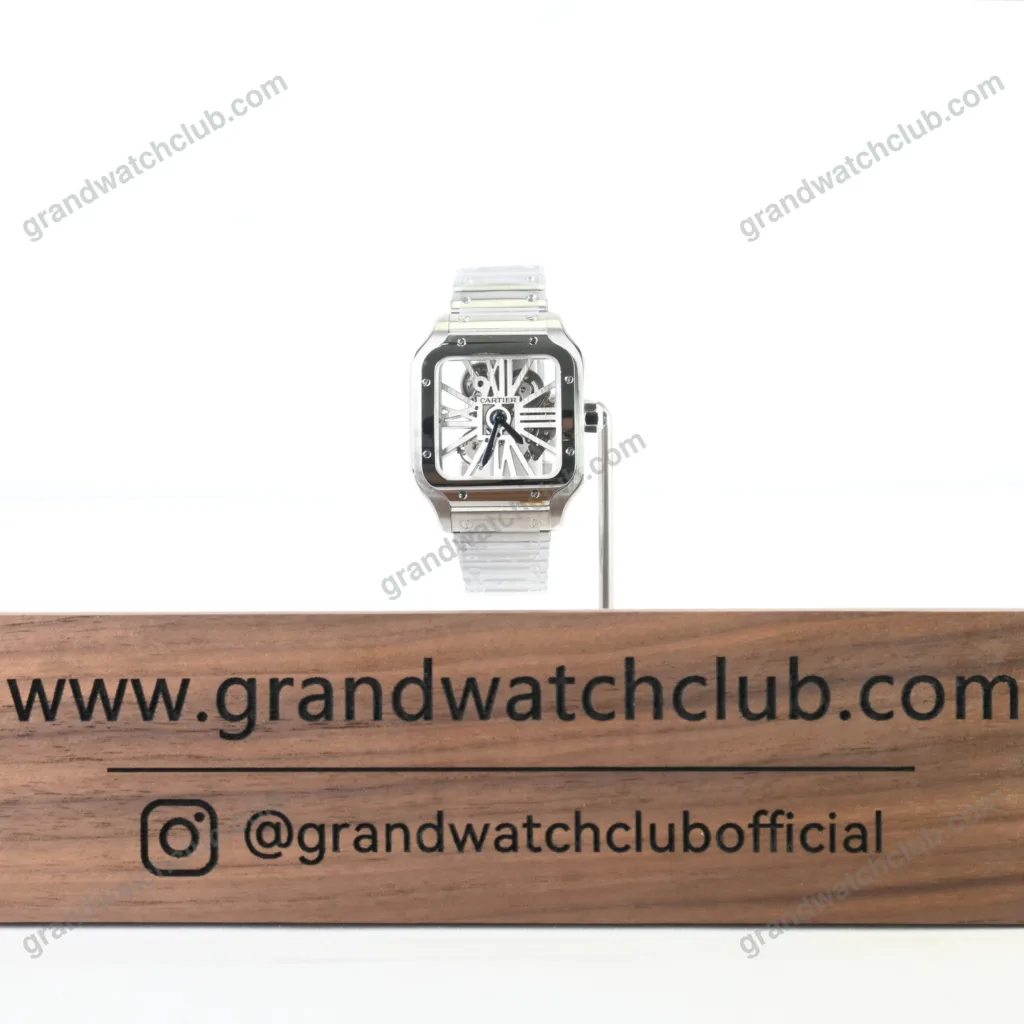 Super Clone Cartier Santos Large Skeleton WHSA0015 39mm – Swiss SuperClone