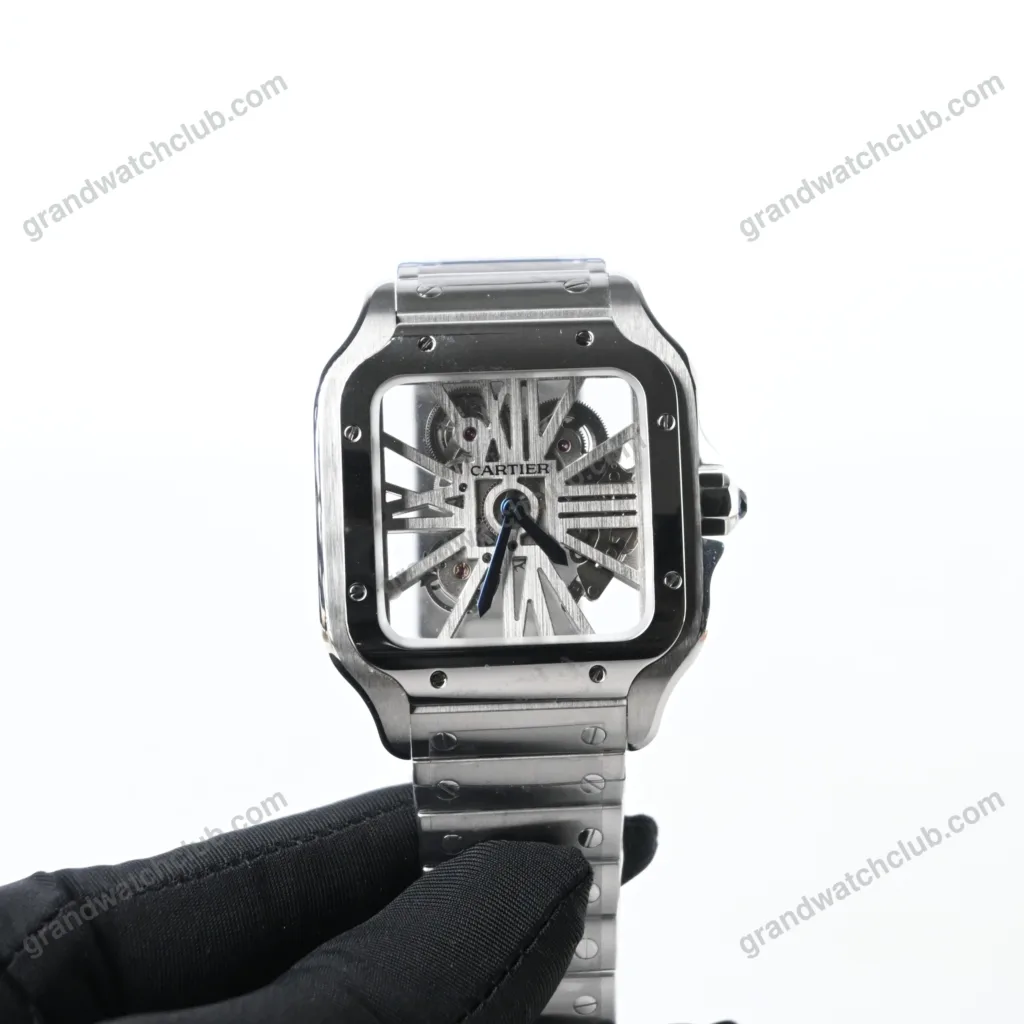 Super Clone Cartier Santos Large Skeleton WHSA0015 39mm – Swiss SuperClone