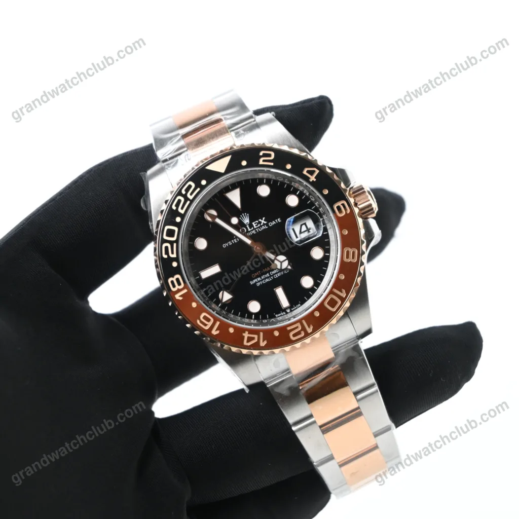Super Clone Rolex GMT-Master II Black Dial 126711CHNR Root Beer – Swiss SuperClone