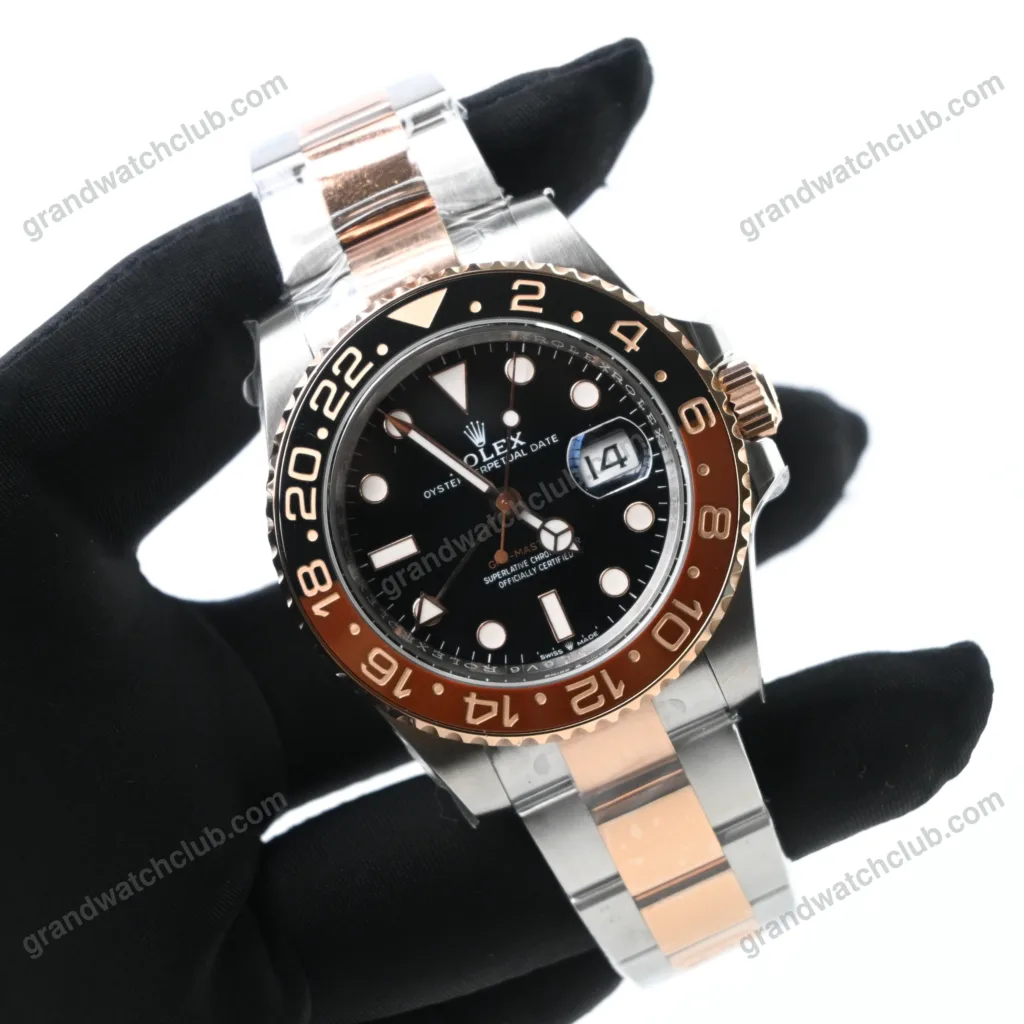 Super Clone Rolex GMT-Master II Black Dial 126711CHNR Root Beer – Swiss SuperClone