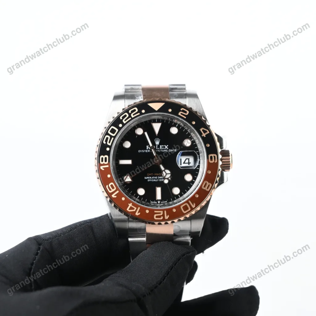 Super Clone Rolex GMT-Master II Black Dial 126711CHNR Root Beer – Swiss SuperClone