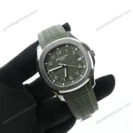 Super Clone Patek Philippe Aquanaut 42mm Rubber Strap Steel – Swiss SuperClone 5168G