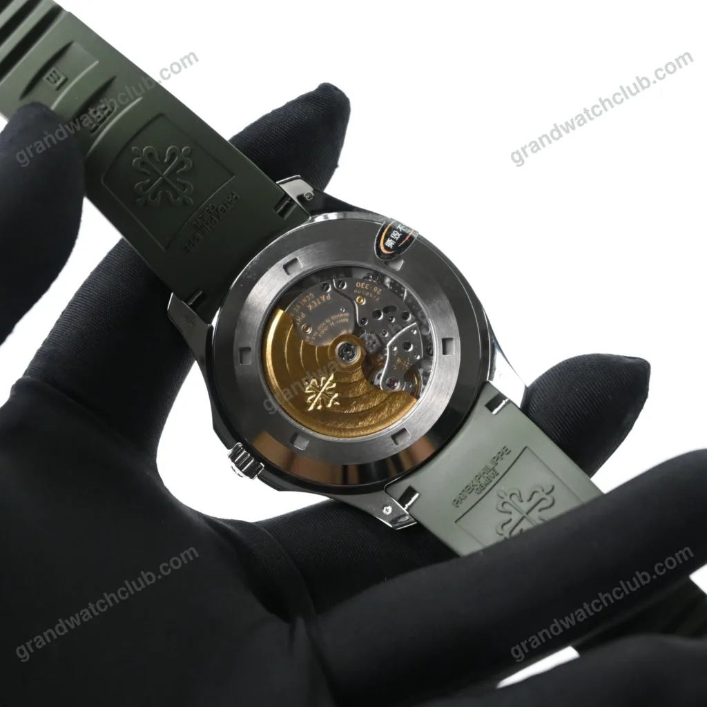 Super Clone Patek Philippe Aquanaut 42mm Rubber Strap Steel – Swiss SuperClone 5168G