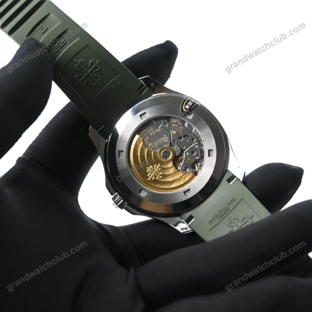Super Clone Patek Philippe Aquanaut 42mm Rubber Strap Steel – Swiss SuperClone 5168G
