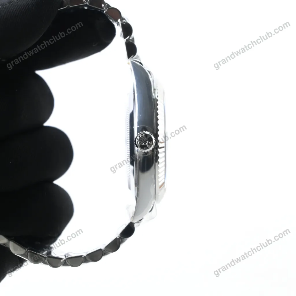 Super Clone Rolex Day-Date Bright Black Dial 228236-0003 40 mm – Swiss SuperClone