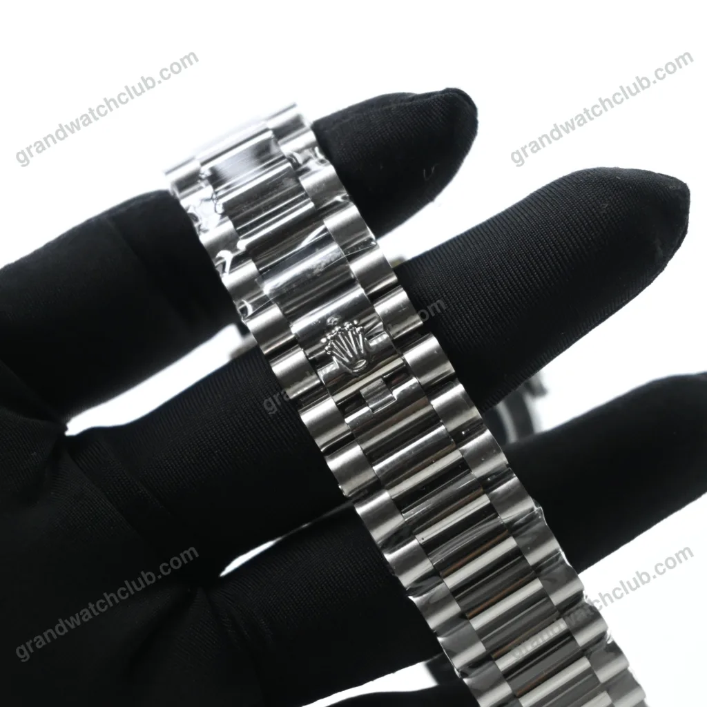 Super Clone Rolex Day-Date Bright Black Dial 228236-0003 40 mm – Swiss SuperClone