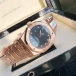 Super Clone Audemars Piguet Royal Oak “Jumbo” Extra-Thin 15207OR.OO.1240OR.01 39mm Black Dial Rose Gold