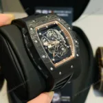 Super Clone Richard Mille RM 55 Richard Mille Asia Manual Winding Bubba Watson 42MM