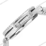 Super Clone Patek Philippe Nautilus 5711 40mm Up Full 3000pcs Moissanite Pave Hongkong – Customize Diamod – Swiss SuperClone