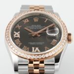 Super Clone Rolex Datejust Slate Diamond Dial 126281RBR-0011 36 mm — view 9