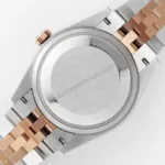 Super Clone Rolex Datejust Slate Diamond Dial 126281RBR-0011 36 mm — movement / caseback view