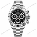 Super Clone Rolex Daytona Black Dial 116520 – Swiss SuperClone
